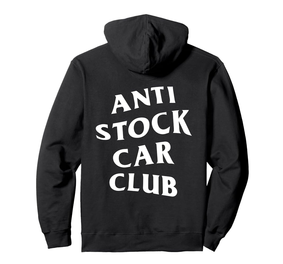 Amazon.com: JDM Goods Anti Stock Car Club White Logo